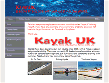 Tablet Screenshot of kayakuk.com